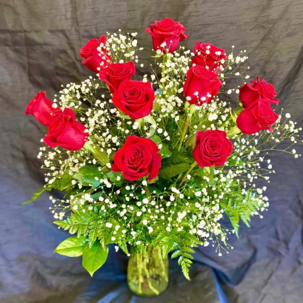 One Dozen Red Roses